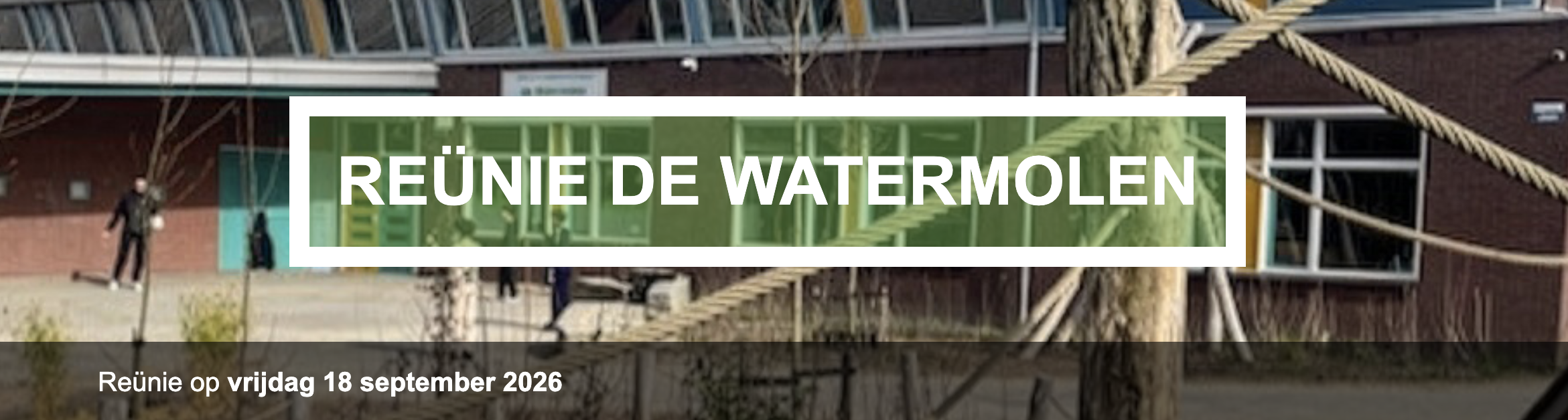 Klik op de afbeelding voor een Live voorbeeld reunievoorbeeld